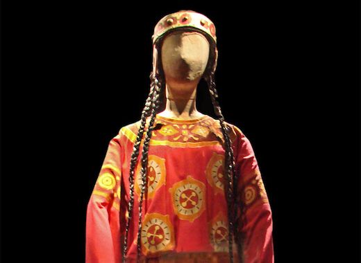 Original costume for <i>Le Sacre du printemps</i> &copy; Public domain