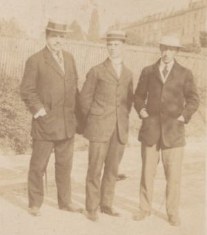 Diaghilev, Nijinsky y Stravinsky &copy; Public Domain