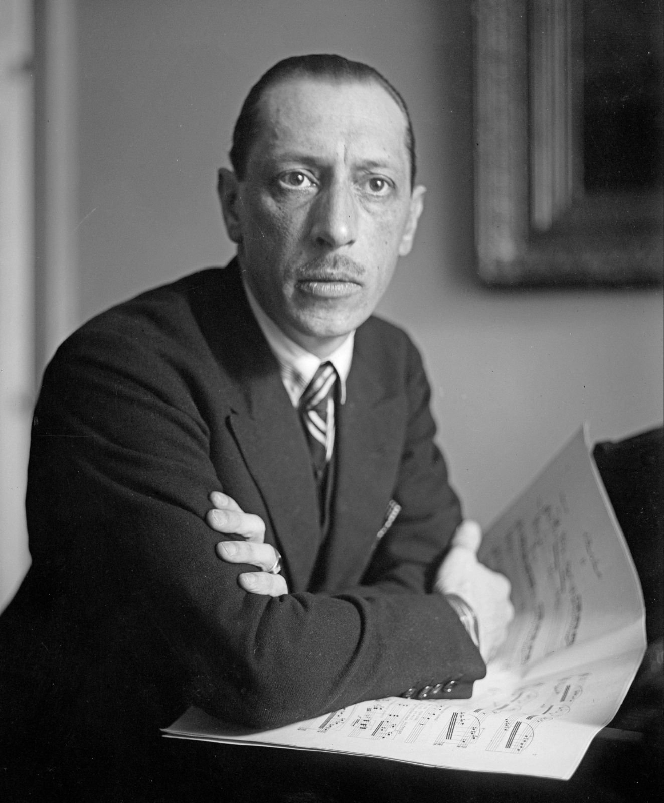Igor Stravinsky in the 1920s © Public domain