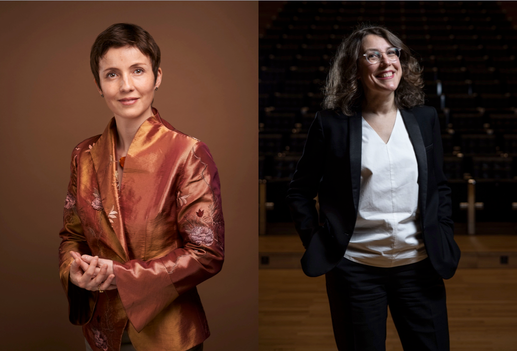 Aline Sam-Giao (Auditorium de Lyon) et Florence Alibert (Cité Musicale de Metz) &copy; Manuel Braun / Christophe Urbain