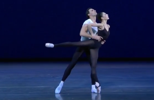 Maia Makhateli and Jozef Varga in Aria II &copy; Dutch National Ballet