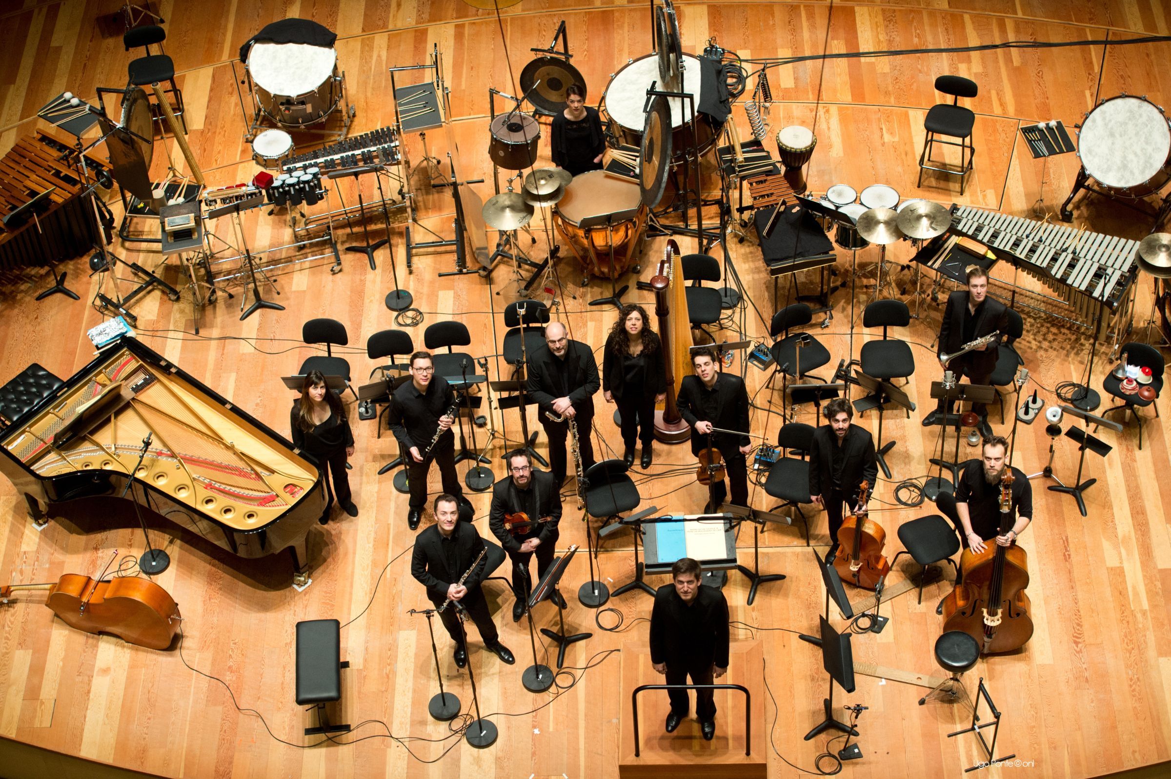 Léo Warynski et l'Ensemble Multilatérale © Ugo Ponte
