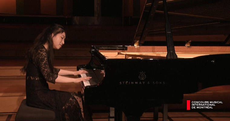 Su Yeon Kim during her winning performance at the Concours musical international de Montr&eacute;al &copy; Concours musical international de Montr&eacute;al