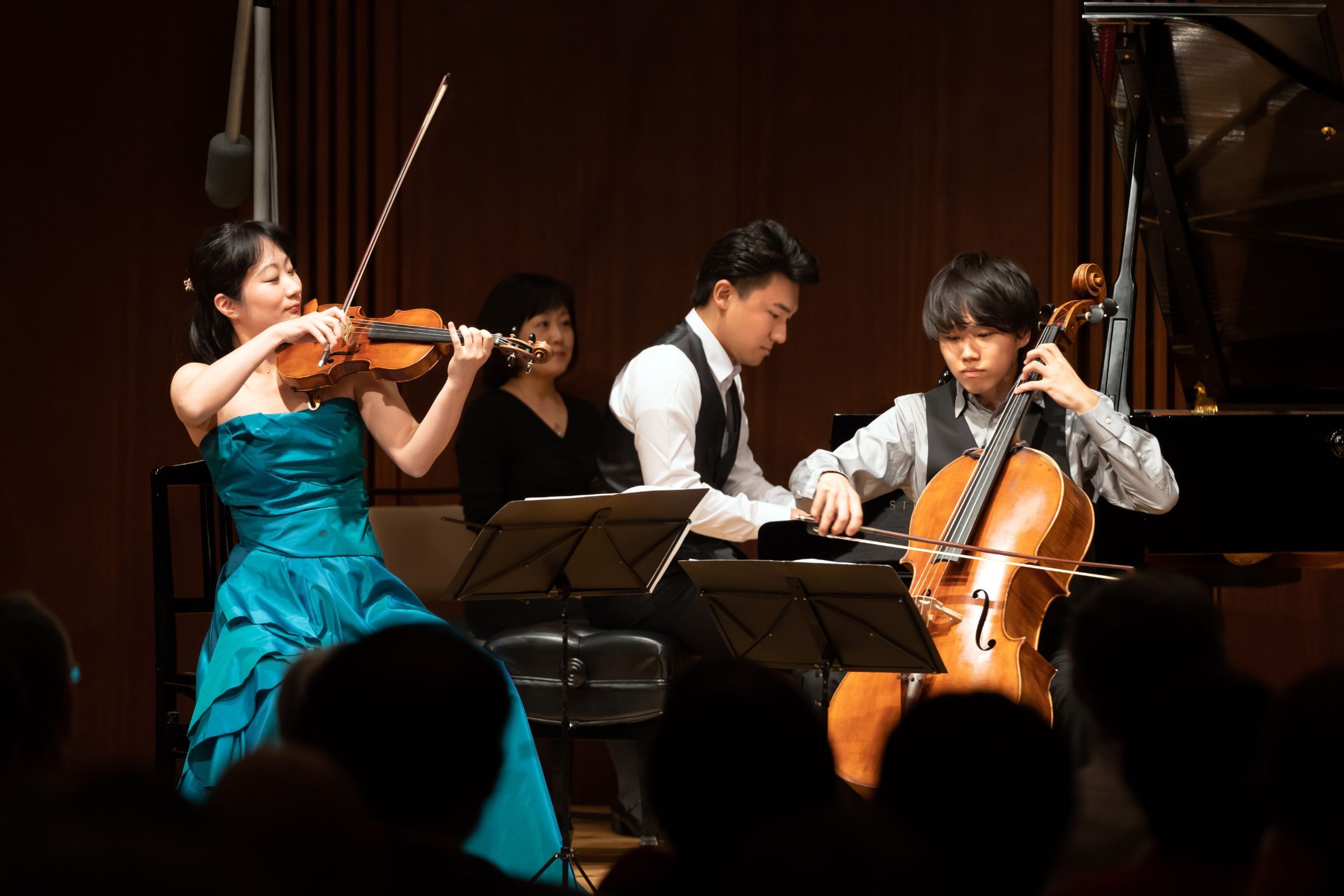 Das Aoi Trio gibt ein Konzert in Suntory Hall nach dem Gewinn des ARD-Wettbewerbs &copy; Suntory Hall