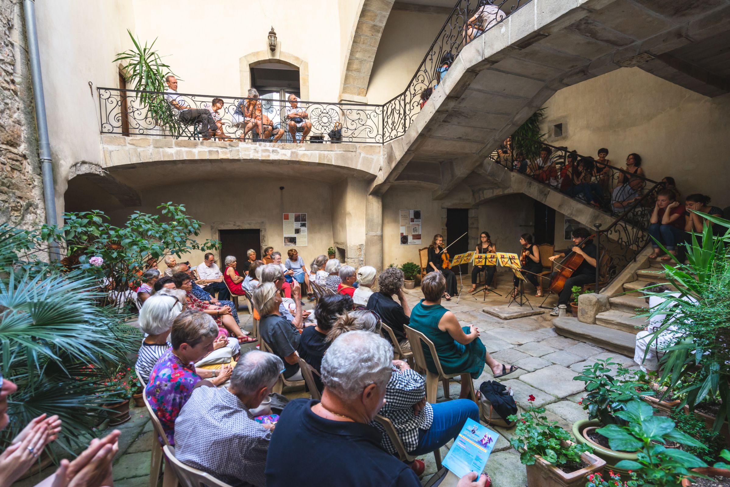Le festival Cordes en ballade en 2018 à Aubenas &copy; Ludovic Frémondière