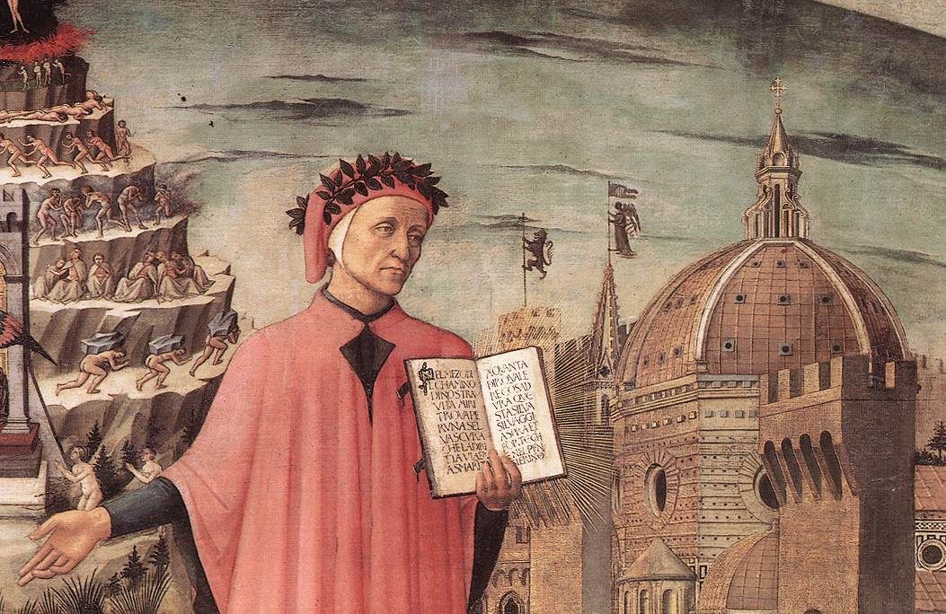 Dante Alighieri by Domenico di Michelino © Public domain
