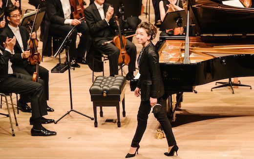 Yulianna Avdeeva and the SWR Symphony © Daniel Dittus