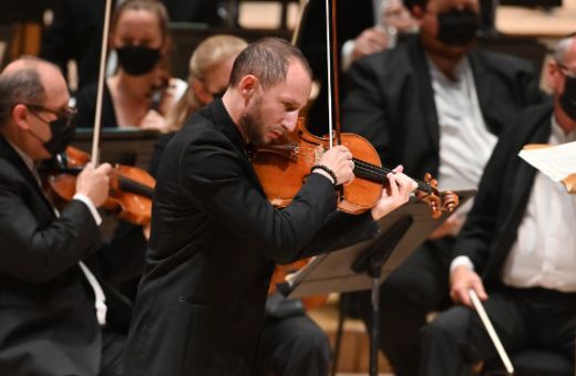 Antoine Tamestit and the LSO &copy; Mark Allan | LSO/Barbican