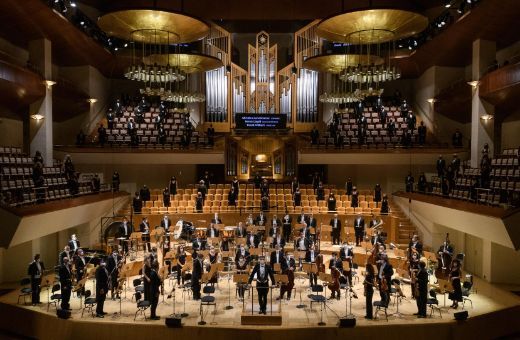 David Afham, la Orquesta y el Coro Nacionales de España © Orquesta y Coro Nacionales de España