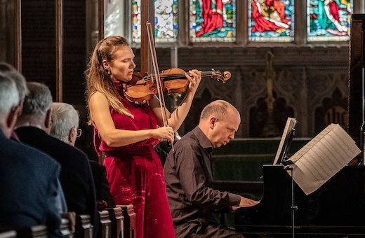 Tamsin Waley-Cohen and Huw Watkins &copy; Clive Barda