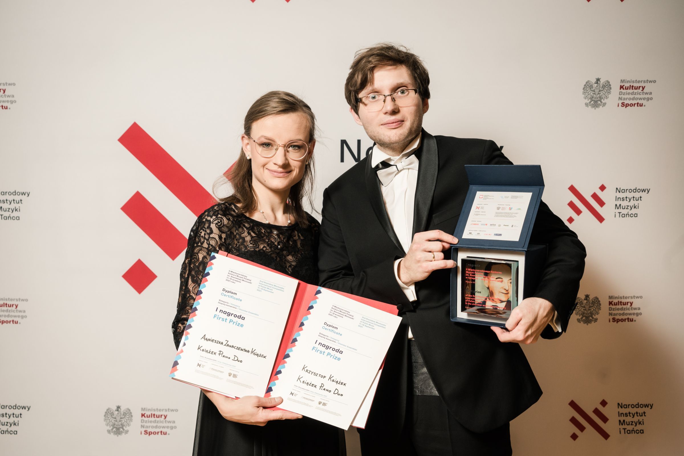 Książek Piano Duo, Agnieszka Zahaczewska-Książek and Krzysztof Książek © Wojciech Grzędziński