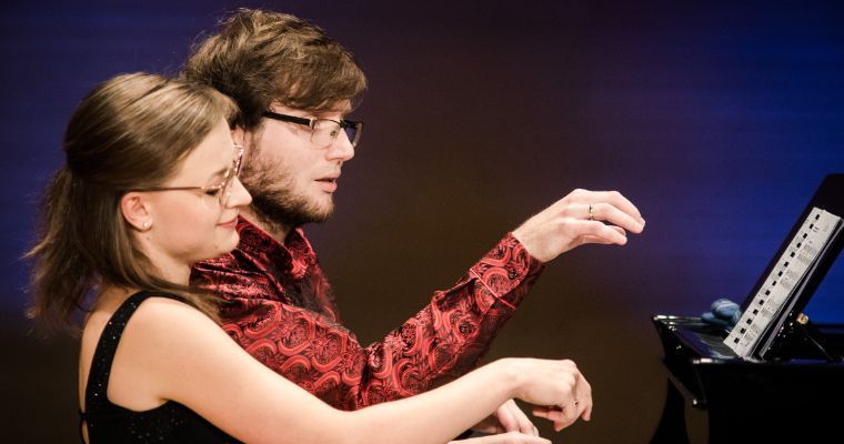 Książek Piano Duo at the Stanisław Moniuszko International Competition of Polish Music © Wojciech Grzędziński