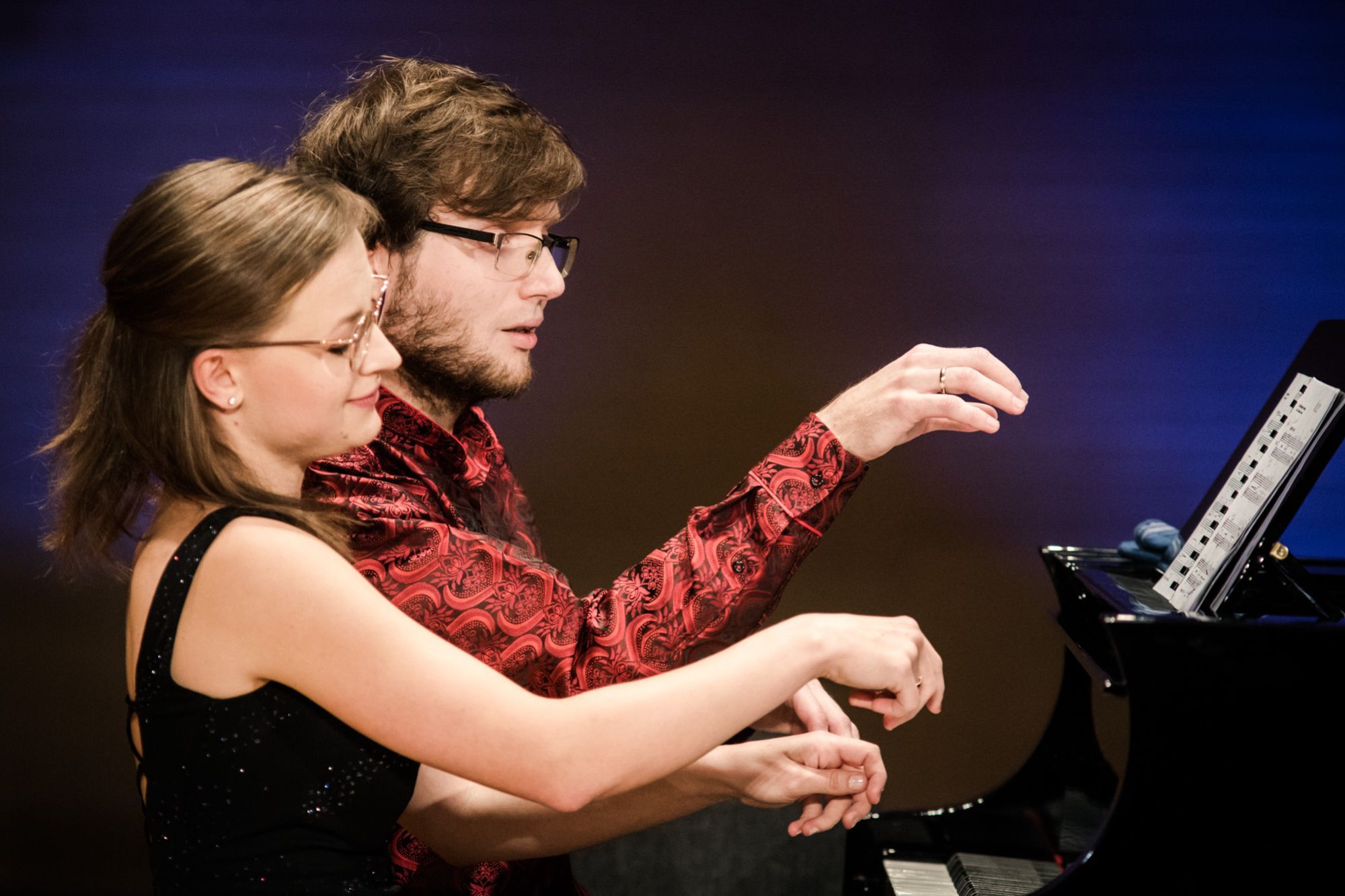 Książek Piano Duo at the Stanisław Moniuszko International Competition of Polish Music © Wojciech Grzędziński