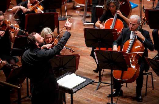 Kirill Petrenko conducts the Orchestra dell'Accademia Nazionale di Santa Cecilia © Orchestra dell'Accademia Nazionale di Santa Cecilia