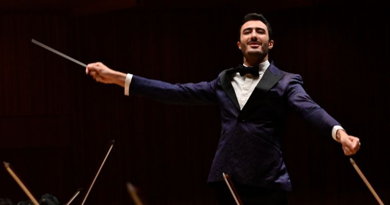 Tokyo International Music Competition for Conducting second prize winner Samy Rachid © Min-On