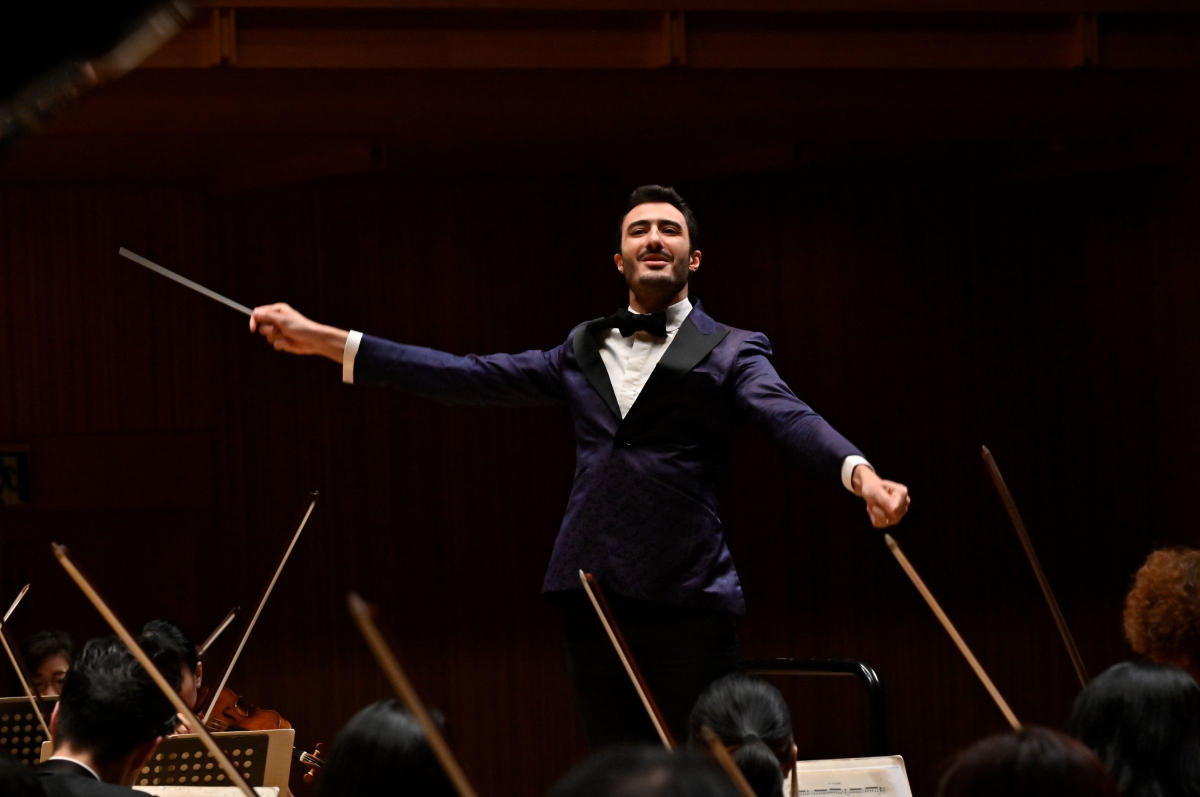 Tokyo International Music Competition for Conducting second prize winner Samy Rachid © Min-On