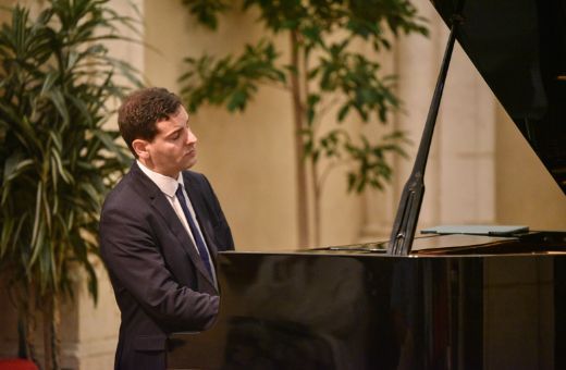 Aurélien Pontier dans la Chapelle des Rédemptoristes &copy; Benjamin Steimes / Châteauroux Métropole