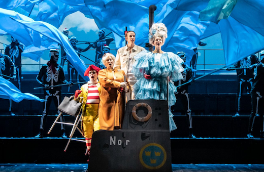 Niklas Björling Rygert, Miriam Treichl, Joel Annmo, Elin Rombo &copy; Royal Swedish Opera | Sören Vilks