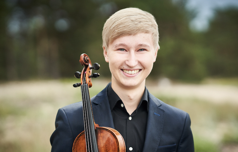 Hans Christian Aavik, violinist &copy; Kaupo Kikkas