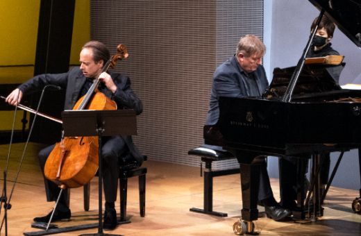 Henri Demarquette, Boris Berezovsky © Fondation Louis Vuitton | Martin Raphaël Martiq