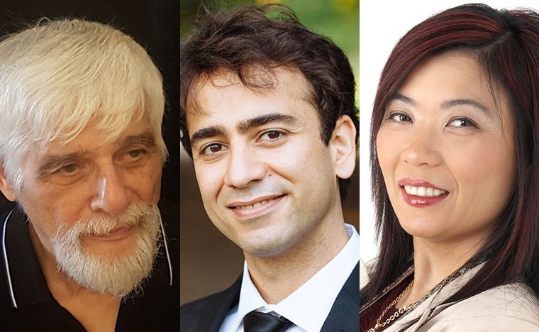2022 Azrieli Music Prize winners - social media image &copy; Hadassah Harlap / Darko Sikman / Rita Ueda