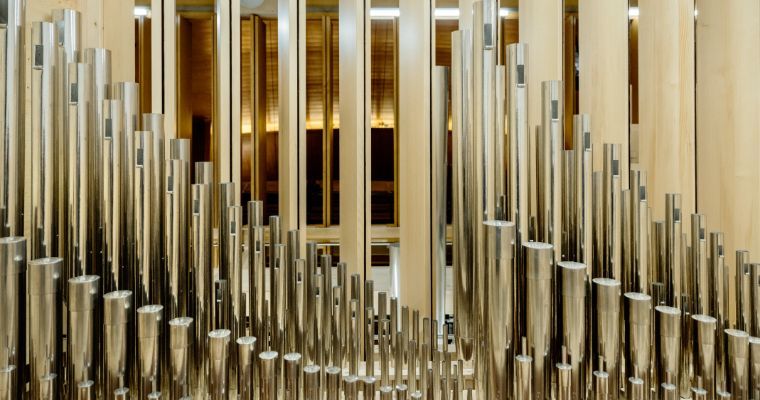 The new organ in Gothenburg &copy; Ola Kjelbye