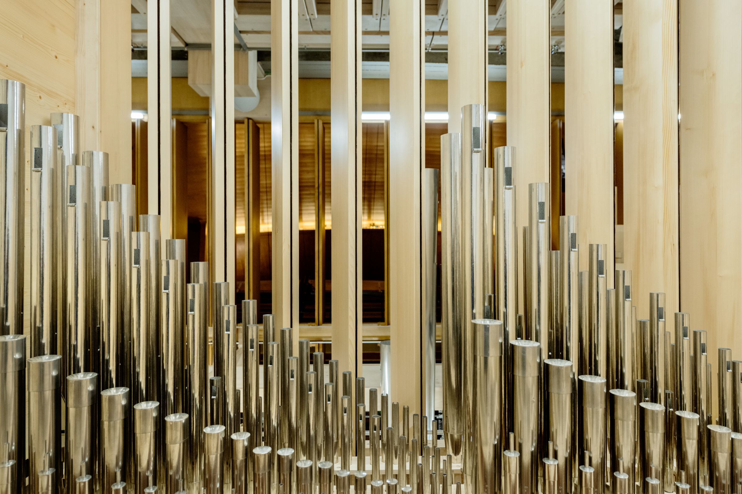 The new organ in Gothenburg &copy; Ola Kjelbye