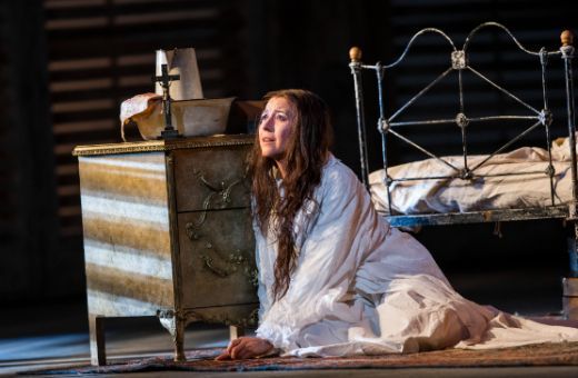 Lisette Oropesa as Violetta in Verdi's <i>La traviata</i> &copy; Royal Opera House | Tristram Kenton