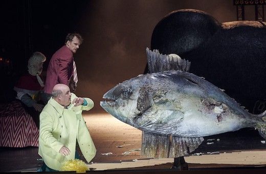 Gerhard Siegel (Lukullus), Thorbjörn Björnsson (Sprecher des Totengerichts) &copy; Martin Sigmund