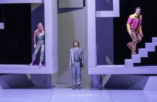Szilvia Rálik (Elisabeth), János Szemenyei (narrator), Botond Ódor (Gérard) © Péter Rákossy / Hungarian State Opera