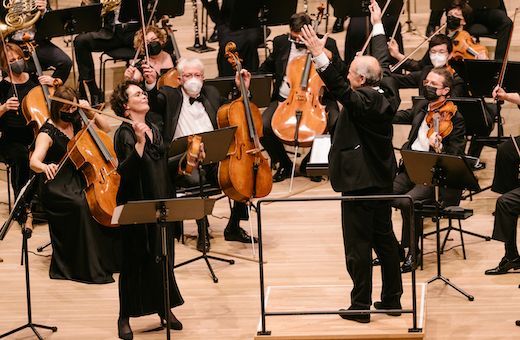 Tabea Zimmermann, Iván Fischer and the Budapest Festival Orchestra © Daniel Dittus