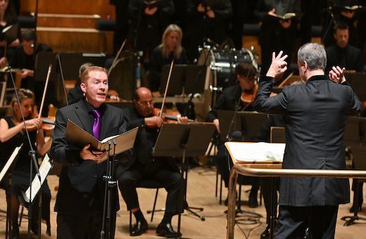 Robin Tritschler, Sakai Oramo and the BBCSO © BBC | Mark Allan