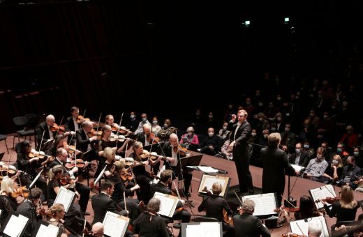 Daniel Harding et l'Orchestre symphonique de la Radio suédoise dans la Philharmonie du Luxembourg © Philharmonie Luxembourg / Sébastien Grébille