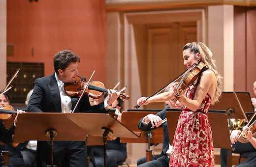 Julian Rachlin and Sarah McElravy &copy; Ivan Maly