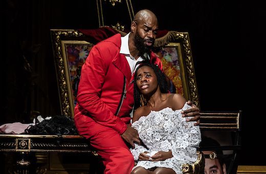 Eric Greene (Rigoletto) and Jasmine Habersham (Gilda) © Clive Barda