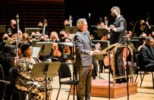 Rehanna Thelwell, William Burden and Corrado Rovaris &copy; Dominic M Mercier