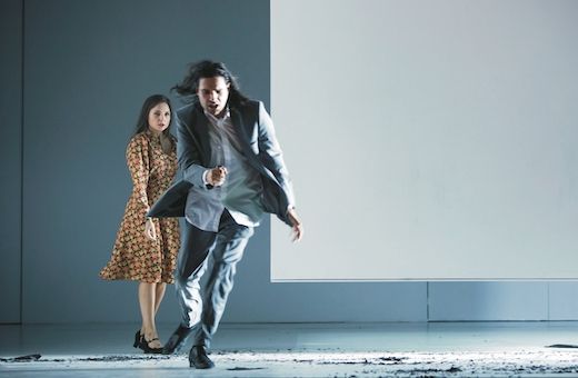 Nadja Mchantaf (Euridice) and Carlo Vistoli (Orfeo) &copy; Iko Freese | drama-berlin.de