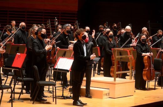 Matthew Aucoin and The Philadelphia Orchestra © Pete Cecchia