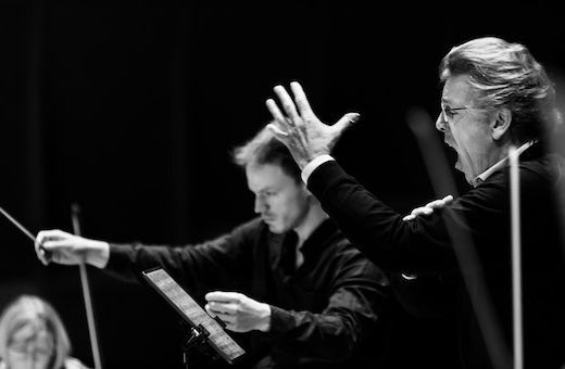 Finnegan Downie Dear und Thomas Hampson bei der Probe in Bamberg © Andreas Herzau