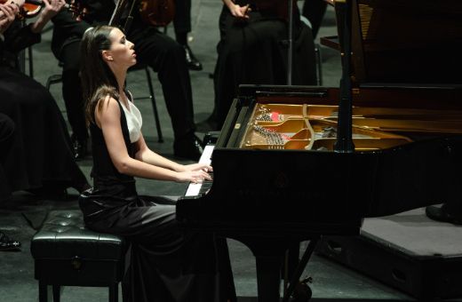 La solista Anastasia Makhamendrikova &copy; Festival Internacional de Música de Canarias