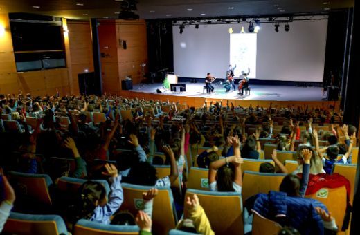 Un concert jeune public avec médiation © Philippe Rappeneau