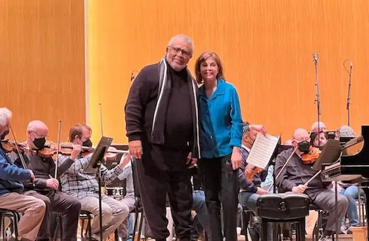 Adolphus Hailstork and JoAnn Falletta © Buffalo Philharmonic Orchestra