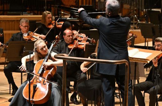 Senja Rummukainen, Sakari Oramo and the BBC SO © Mark Allan | BBC