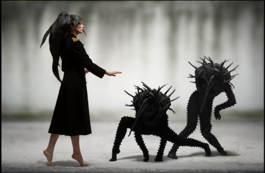 <i>Kantus 4–Xtinct Species</i> au Théâtre National de Chaillot &copy; Karl Biscuit