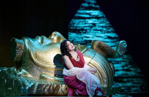 Krassimira Stoyanova (Aida) © Semperoper Dresden | Ludwig Olah