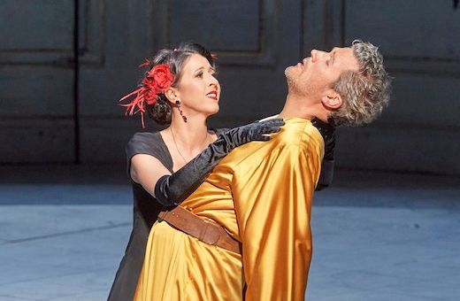Lisette Oropesa (Konstanze) und Christian Nickel (Bassa Selim) © Wiener Staatsoper GmbH | Michael Pöhn
