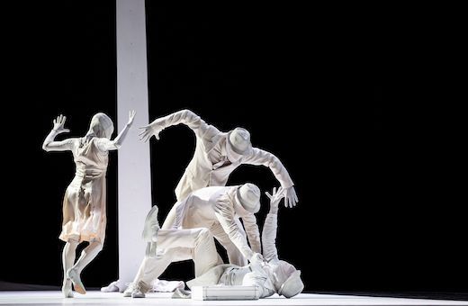 Pacific Northwest Ballet company dancers in Crystal Pite’s <i>Plot Point</i> © Angela Sterling
