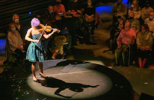 Jennifer Koh performing at Sun Valley's Winter Festival &copy; Nils Ribi