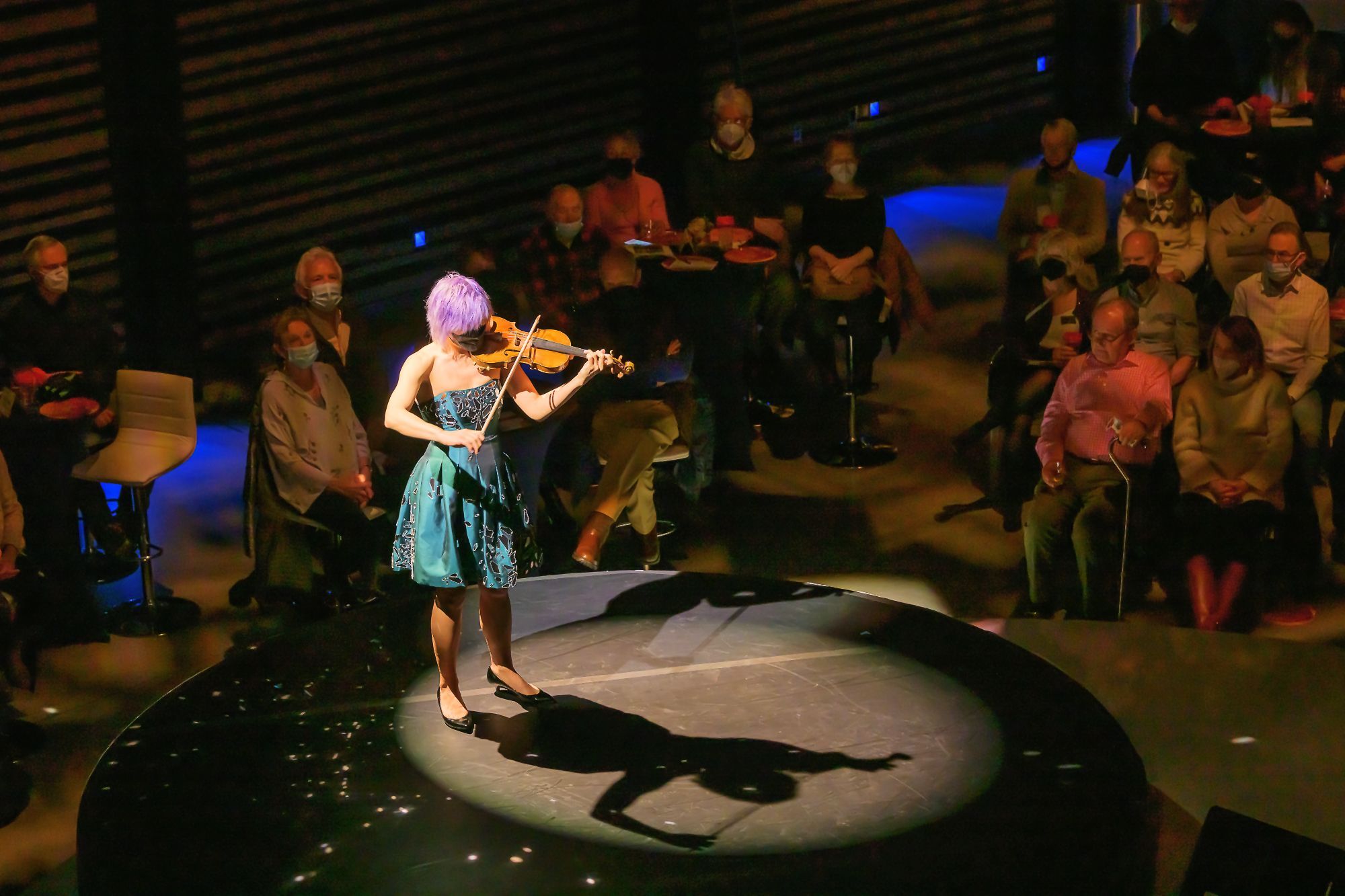 Jennifer Koh performing at Sun Valley's Winter Festival &copy; Nils Ribi