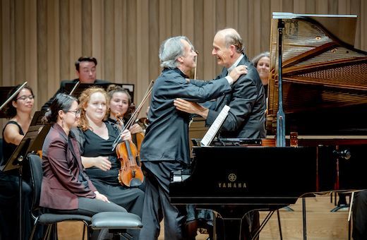 Jean-Efflam Bavouzet, Gábor Takács-Nagy and the Manchester Camerata &copy; Manchester Camerata
